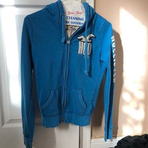 Hollister Zip Up Hoodie
